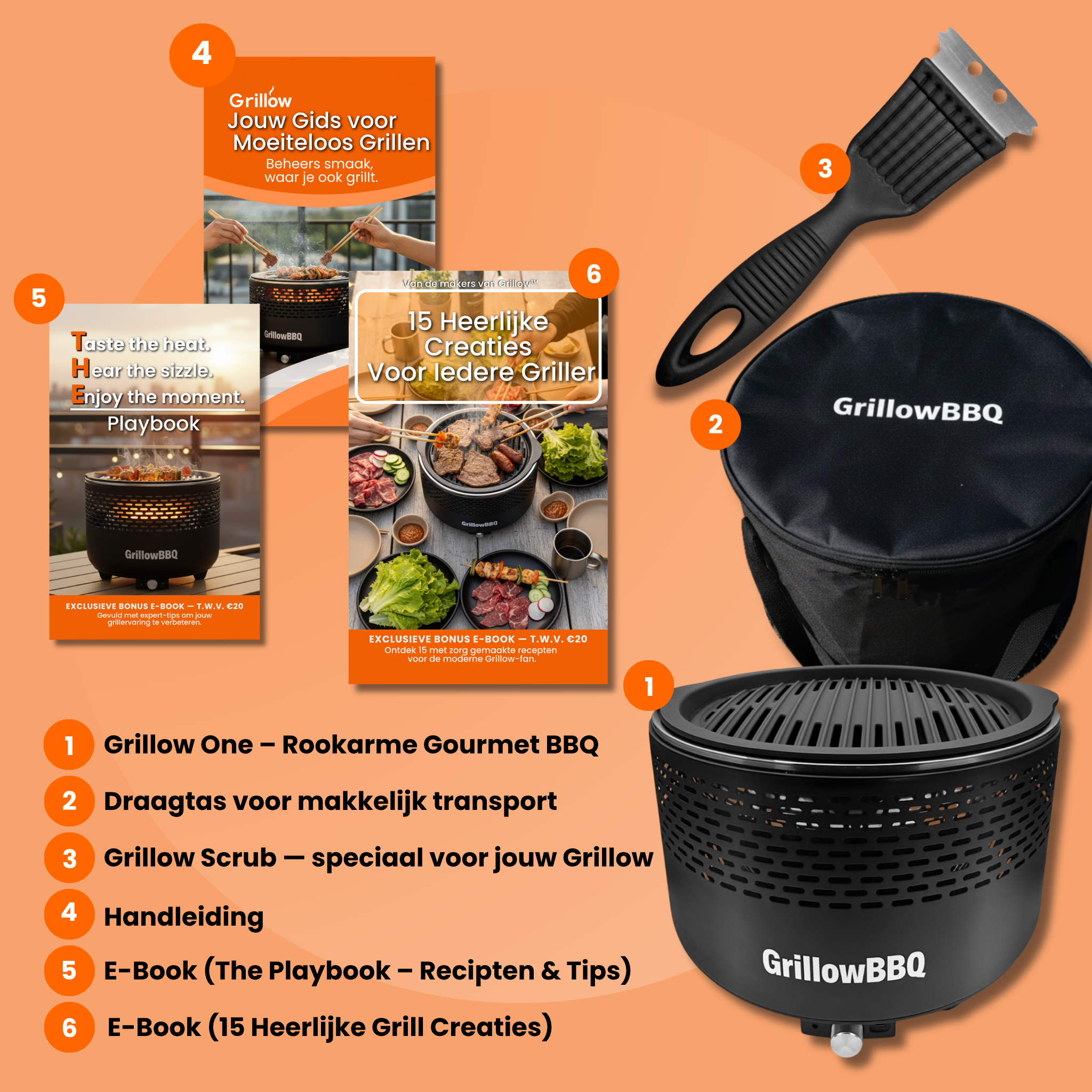 Grillow One - Rookarme BBQ